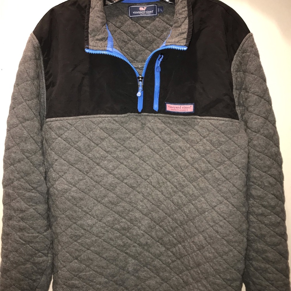 Vineyard Vines Quilted Quarter Zip Men’s LG